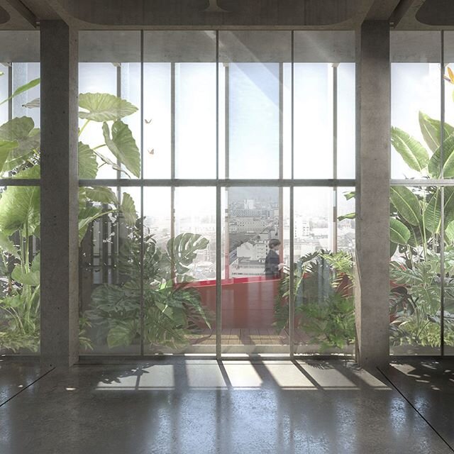 New project for the the redevelopment of a complex of former industrial buildings in Milan: the existing building has been cleaned-up and light mezzanines have been added to the original structural system. A technological fa&ccedil;ade system surrounds the perimeter of the original volume, crossed by a ramp that lead from the ground to the roof: between the building and its external &quot;skin&quot;, a green gap is configured with the function of filtering between the internal and external environment.⁣
.⁣
Discover more about the project via link in bio⁣
.⁣
#newproject